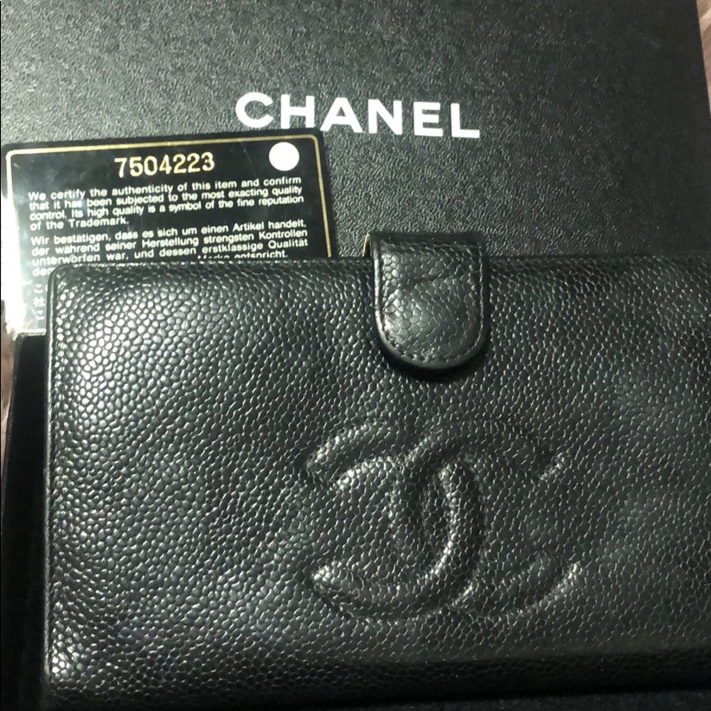 CHANEL long wallet